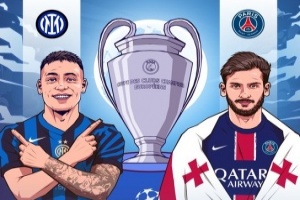 电竞世界杯竞猜-DeepSeek预测欧冠冠军：国米2-1或1-0巴黎，时隔15年再次夺冠！